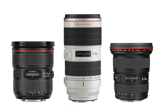 CANON EF ZOOM LENS SETİ