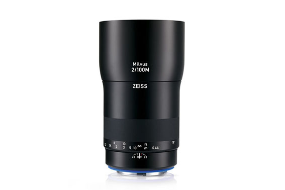 ZIESS MILVUS 100mm MACRO F/2  EF LENS