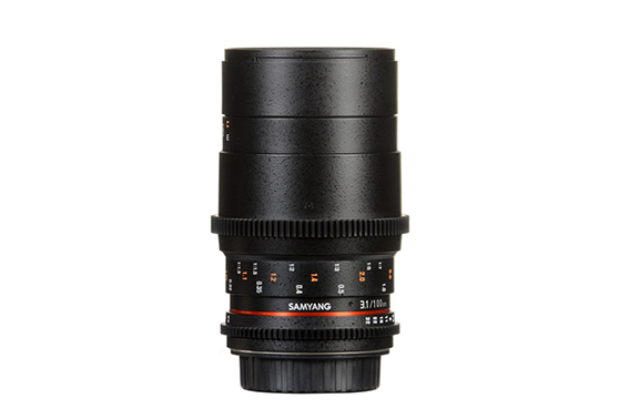 SAMYANG CINE 100mm MACRO F3,1 E MOUNT LENS