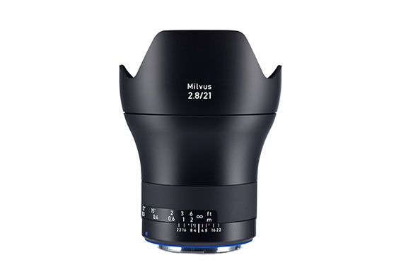 ZIESS MILVUS 21mm F/2.8 EF LENS