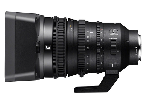 SONY E 4/PZ 18-110 G OSS SERVO LENS