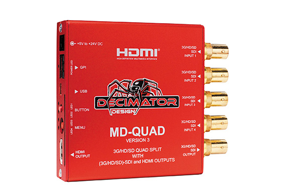 DECIMATOR MD-QUAD 3G/HD/SD