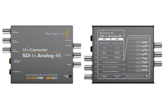 MINI CONVERTER SDI TO ANALOG 4K