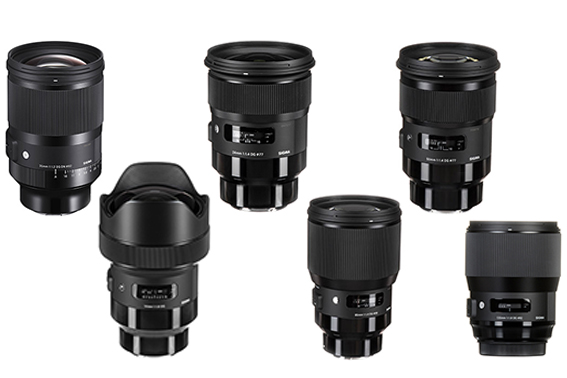 SIGMA  E MOUNT ART LENS SET