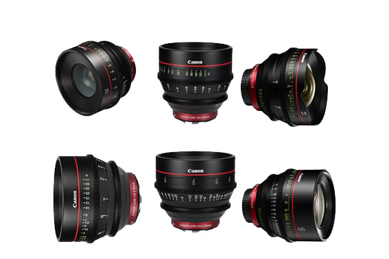 CANON CINE PRIME LENS SETİ