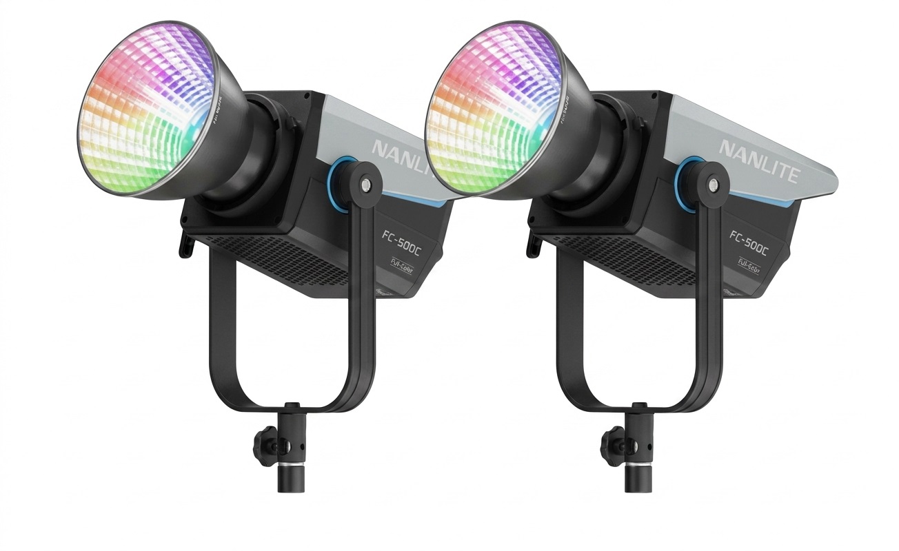 NANLITE FC500C 2'Lİ RGB LED SPOTLIGHT IŞIK SETİ